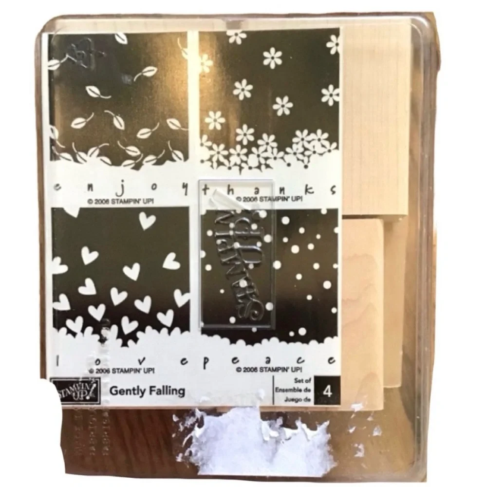 Stampin’ Up! 2006 “Gently Falling” Rubber Stamp Set